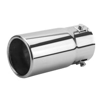 Universal Fit 1.5 - 2 - 2.25 - 2.5 Inch Exhaust Tail Pipe Diameter Exhaust Tip Exhaust tip Steel Car Muffler Tips