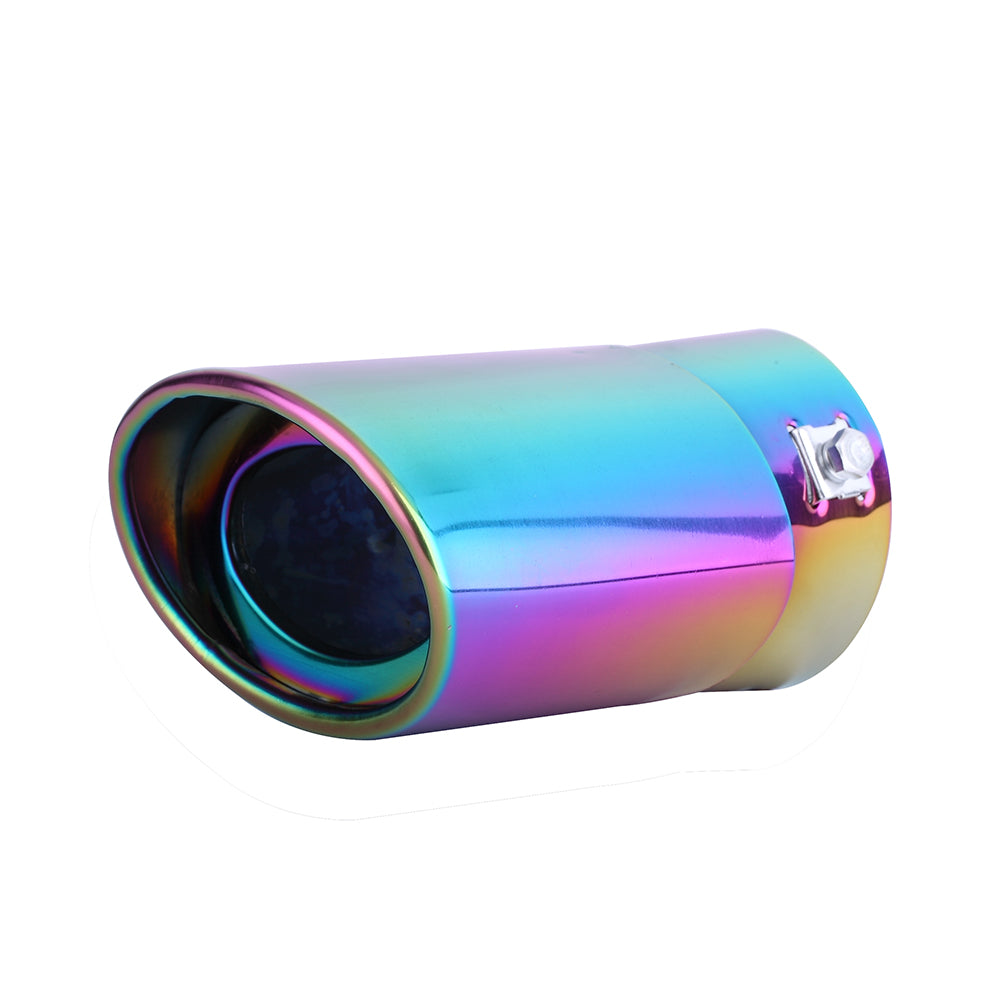 GSAEX Exhaust Tip 76mm Stainless Steel colorful Round Tip 1402 series
